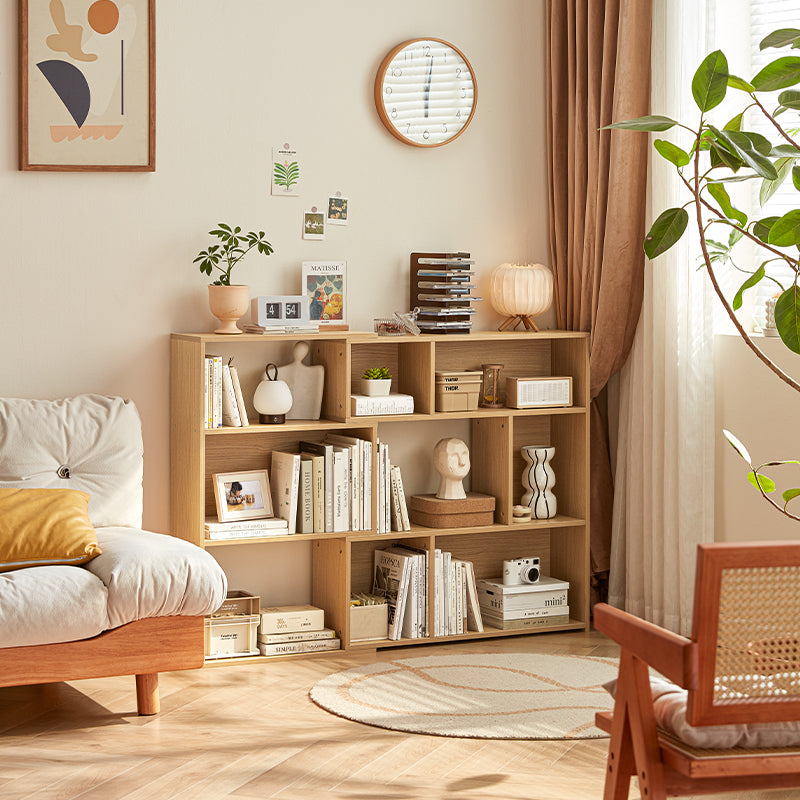 Callan Classic Design Expandable Corner Bookcase Display Shelf & Storage