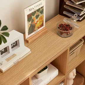 Callan Classic Design Expandable Corner Bookcase Display Shelf & Storage