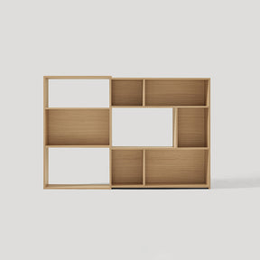 Callan Classic Design Expandable Corner Bookcase Display Shelf & Storage