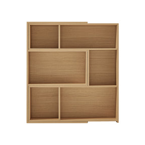 Callan Classic Design Expandable Corner Bookcase Display Shelf & Storage