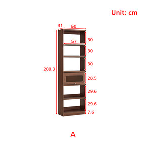 Edwin Bookcase Modular Display Shelf & Storage Multiple Size/Color