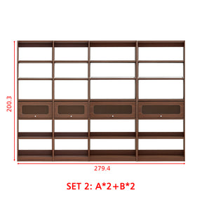 Edwin Bookcase Modular Display Shelf & Storage Multiple Size/Color