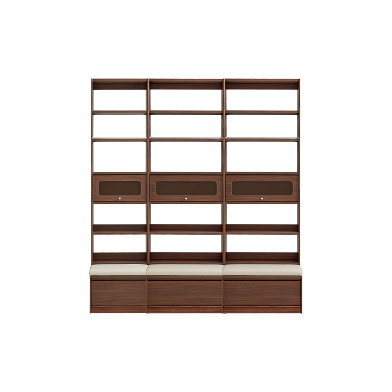Edwin Bookcase Modular Display Shelf & Storage With Seat Multiple Size/Color