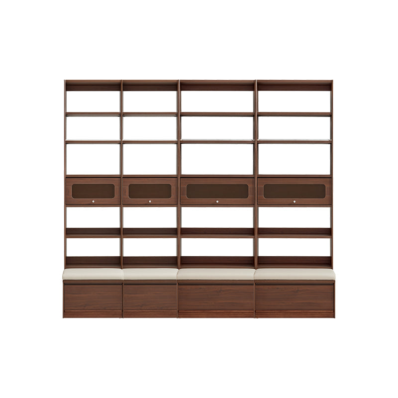 Edwin Bookcase Modular Display Shelf & Storage With Seat Multiple Size/Color