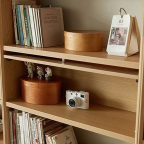 Edwin Bookcase Modular Display Shelf & Storage With Seat Multiple Size/Color