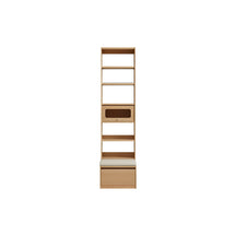 Edwin Bookcase Modular Display Shelf & Storage With Seat Multiple Size/Color