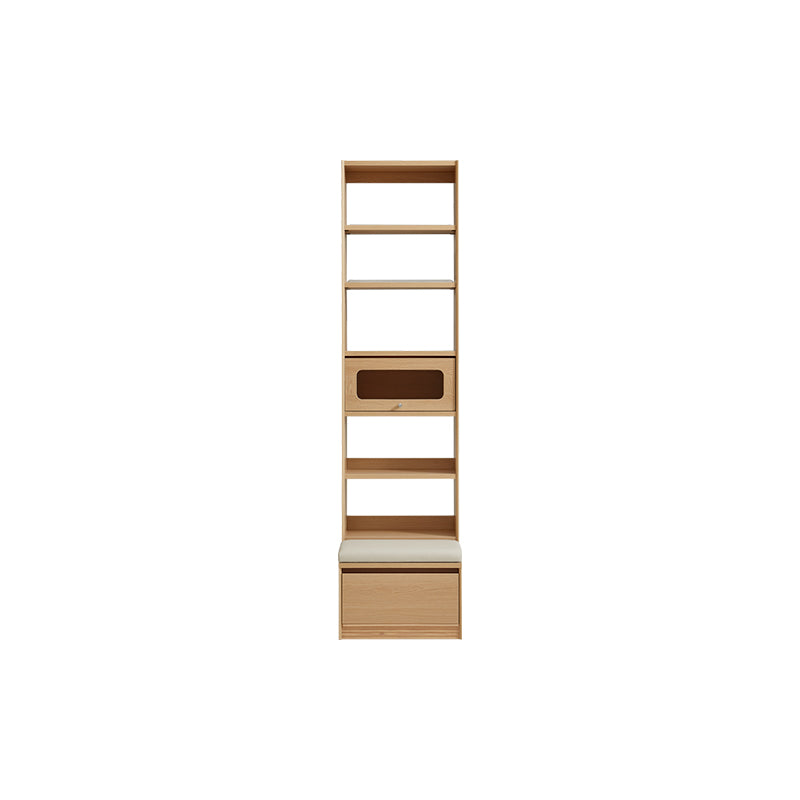 Edwin Bookcase Modular Display Shelf & Storage With Seat Multiple Size/Color