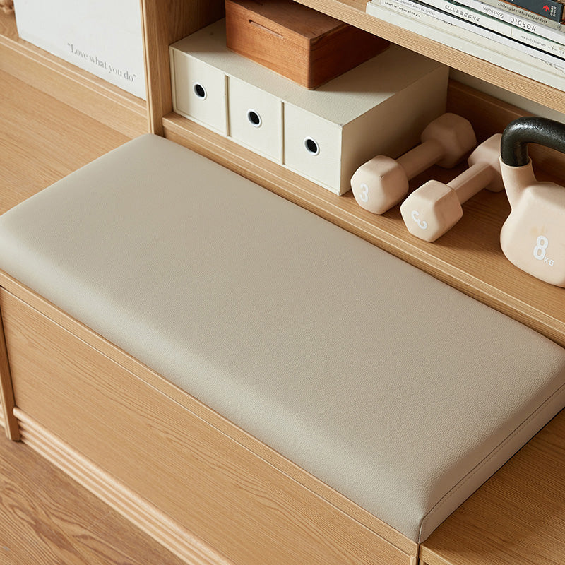Edwin Bookcase Modular Display Shelf & Storage With Seat Multiple Size/Color