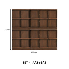 Jericho 80cm/120cm Flip-door Modular Storage Cabinet Display Shelf & Storage for Home