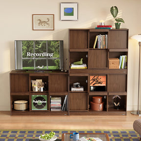 Jericho 80cm/120cm Flip-door Modular Storage Cabinet Display Shelf & Storage for Home