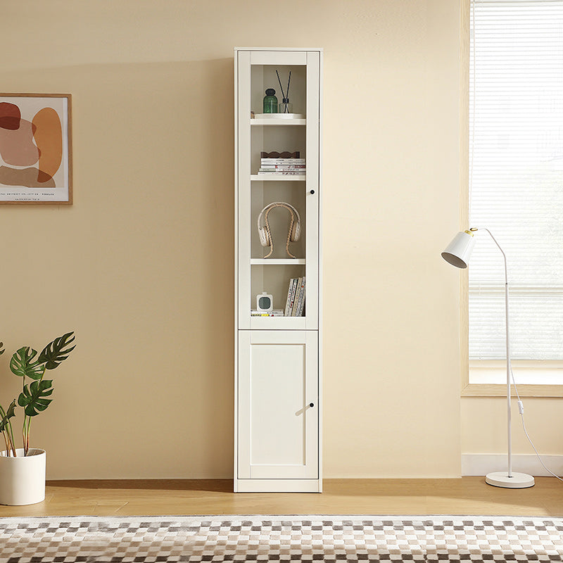 Joyce Multi-Purpose Storage Bookcase with Transparent Doors/Showcase/Display Cabinet