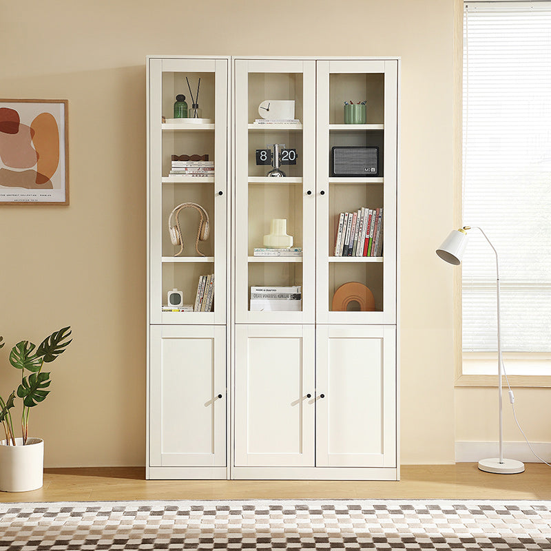 Joyce Multi-Purpose Storage Bookcase with Transparent Doors/Showcase/Display Cabinet