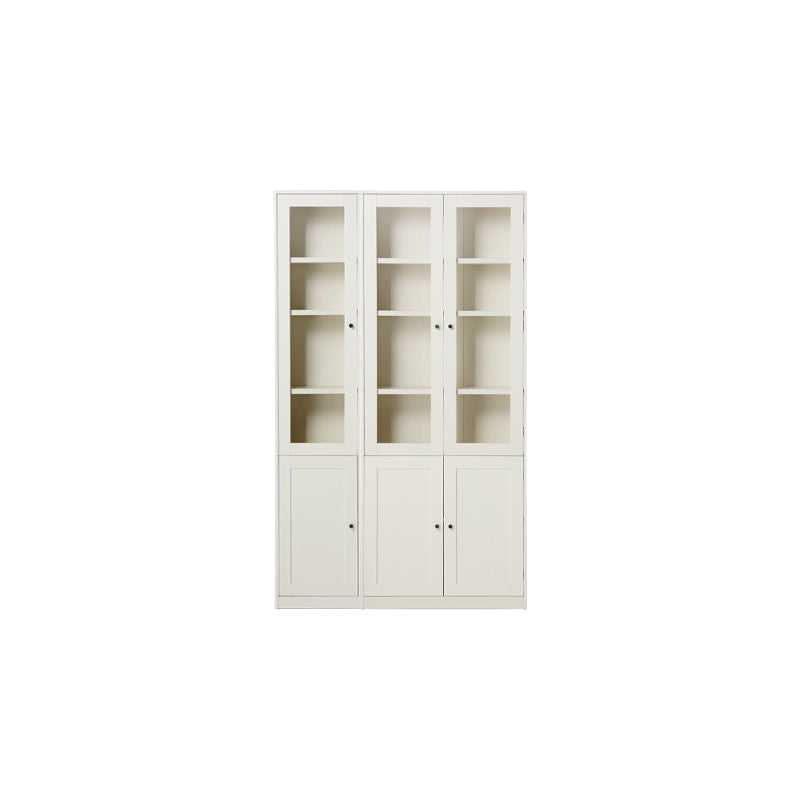 Joyce Multi-Purpose Storage Bookcase with Transparent Doors/Showcase/Display Cabinet