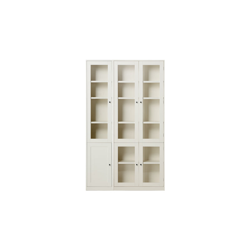 Joyce Multi-Purpose Storage Bookcase with Transparent Doors/Showcase/Display Cabinet