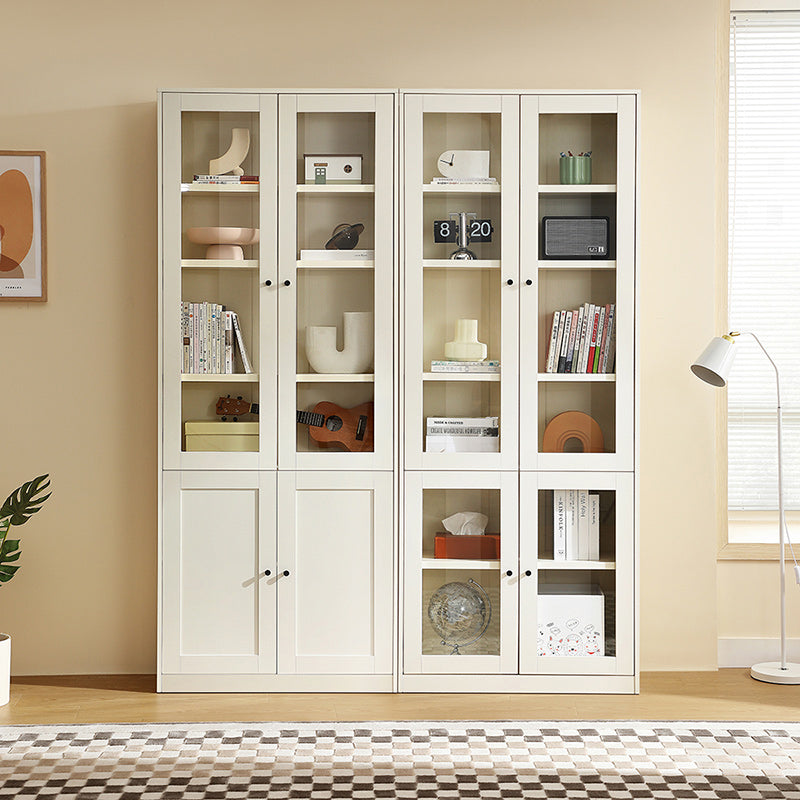 Joyce Multi-Purpose Storage Bookcase with Transparent Doors/Showcase/Display Cabinet