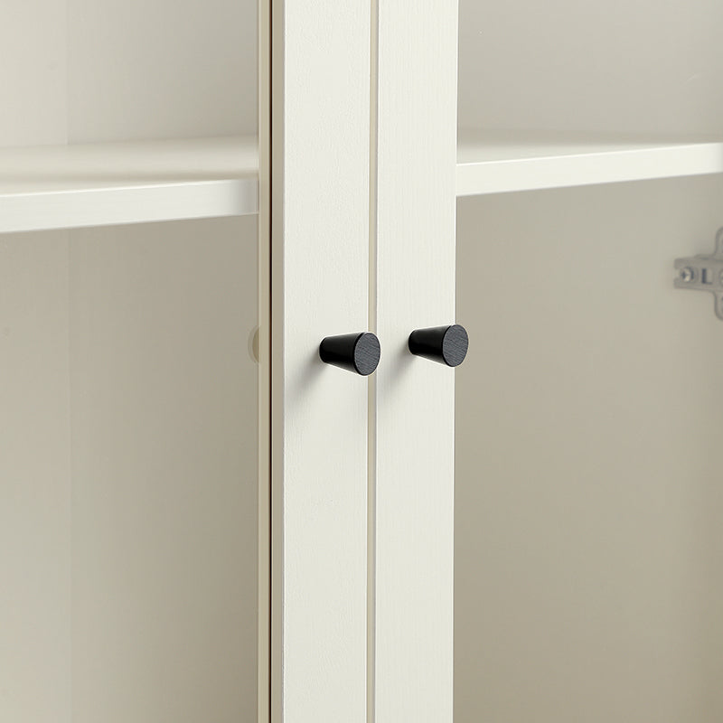 Joyce Multi-Purpose Storage Bookcase with Transparent Doors/Showcase/Display Cabinet