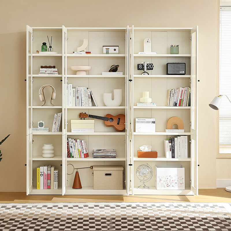 Joyce Multi-Purpose Storage Bookcase with Transparent Doors/Showcase/Display Cabinet