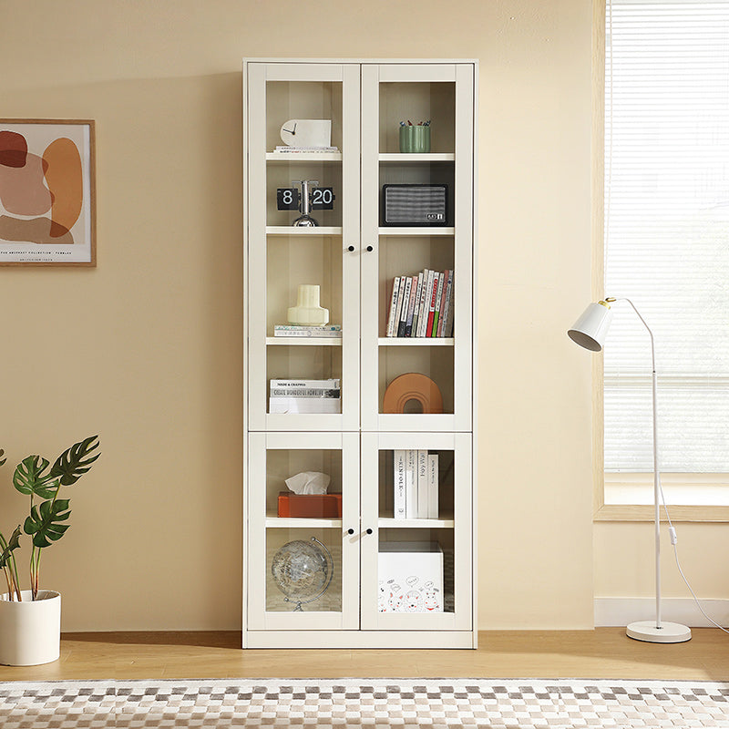 Joyce Multi-Purpose Storage Bookcase with Transparent Doors/Showcase/Display Cabinet