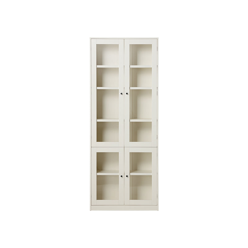 Joyce Multi-Purpose Storage Bookcase with Transparent Doors/Showcase/Display Cabinet