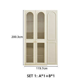 Marcus 0.4m/0.8m Multifunctional Entryway Storage Cabinet for Home White