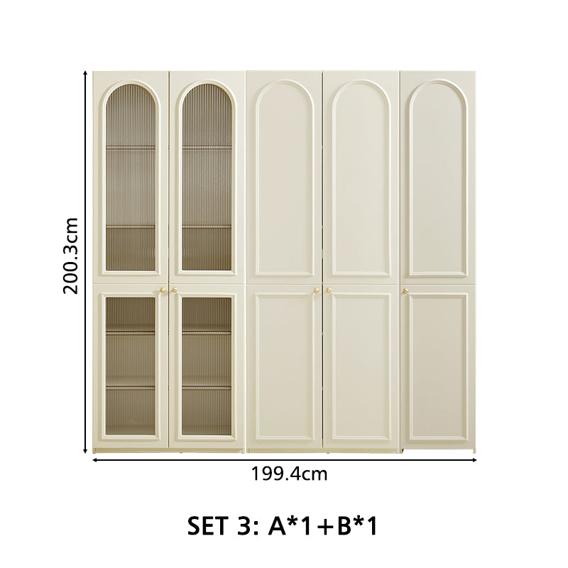 Marcus 0.4m/0.8m Multifunctional Entryway Storage Cabinet for Home White