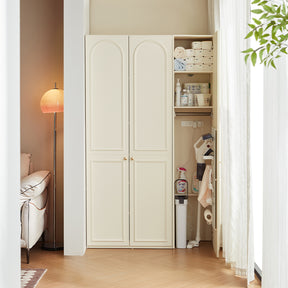Marcus 0.4m/0.8m Multifunctional Entryway Storage Cabinet for Home White