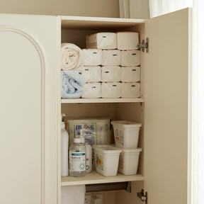 Marcus 0.4m/0.8m Multifunctional Entryway Storage Cabinet for Home White