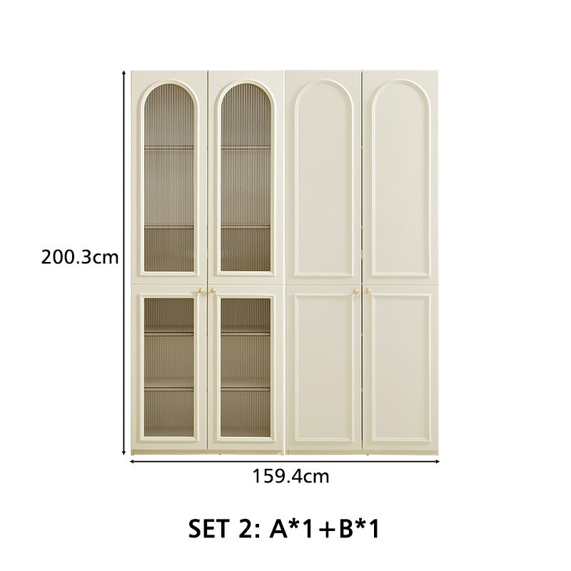 Marcus 0.4m/0.8m Multifunctional Entryway Storage Cabinet for Home White