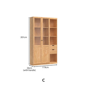 Russell Bookcase Modular Display Shelf & Storage Multiple Size
