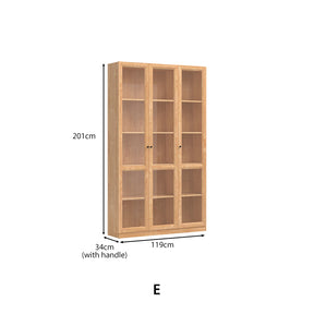 Russell Bookcase Modular Display Shelf & Storage Multiple Size