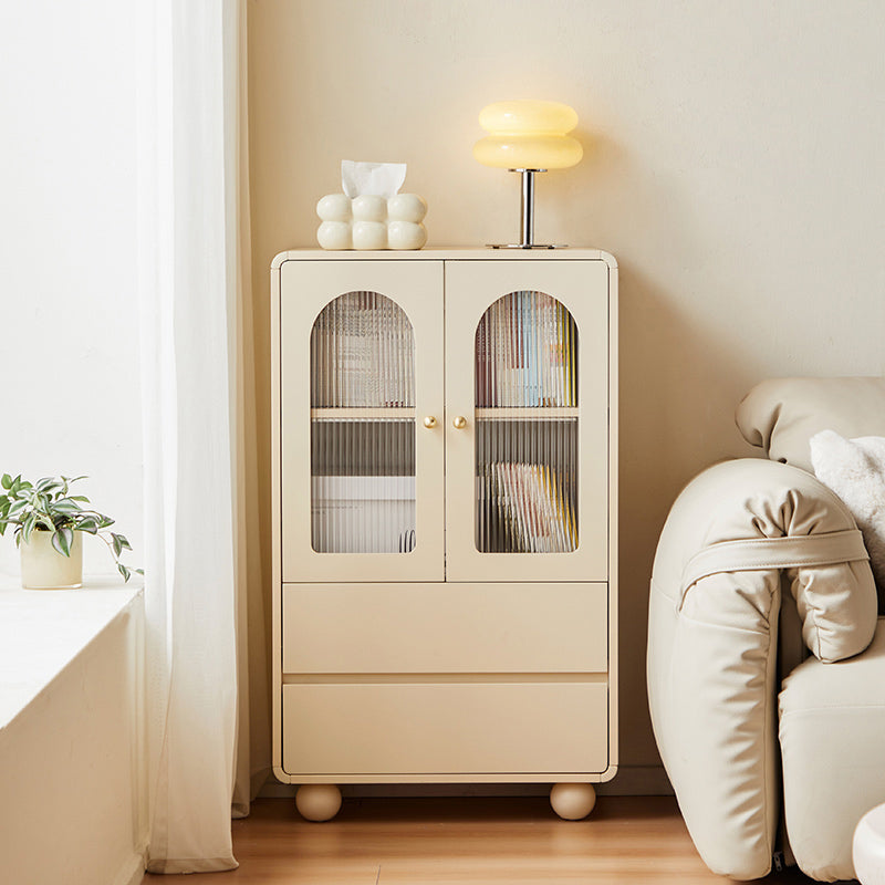 Mackenzie 0.6m Cream White Bookcase Bookshelf/Storage Rack Multiple Size