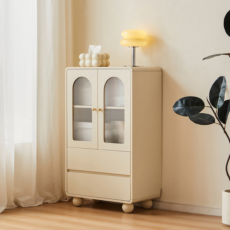Mackenzie 0.6m Cream White Bookcase Bookshelf/Storage Rack Multiple Size