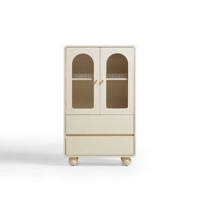 Mackenzie 0.6m Cream White Bookcase Bookshelf/Storage Rack Multiple Size