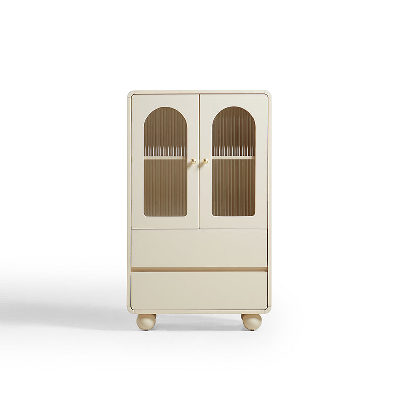 Mackenzie 0.6m Cream White Bookcase Bookshelf/Storage Rack Multiple Size