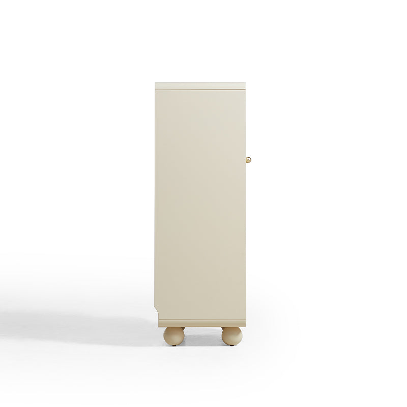 Mackenzie 0.6m Cream White Bookcase Bookshelf/Storage Rack Multiple Size