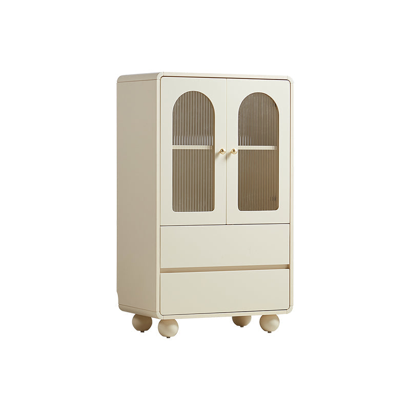 Mackenzie 0.6m Cream White Bookcase Bookshelf/Storage Rack Multiple Size