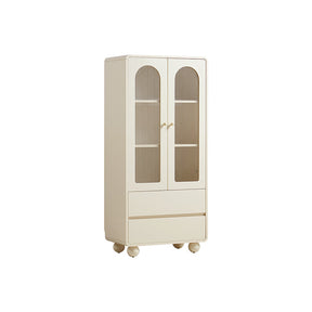 Mackenzie 0.6m Cream White Bookcase Bookshelf/Storage Rack Multiple Size