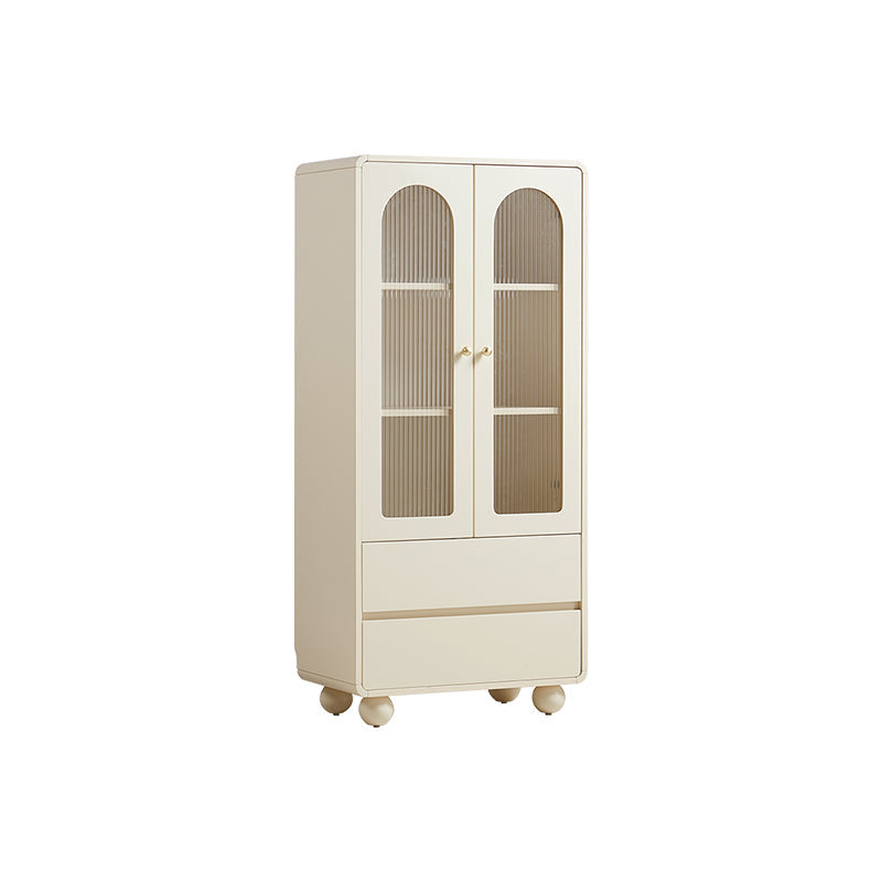 Mackenzie 0.6m Cream White Bookcase Bookshelf/Storage Rack Multiple Size