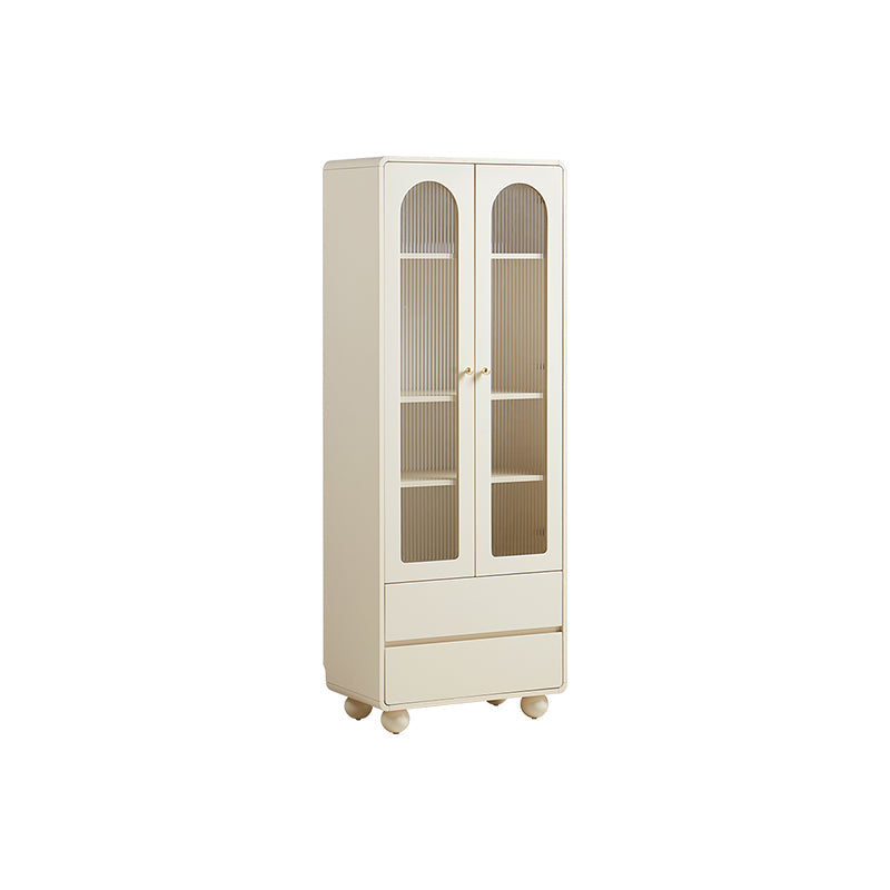 Mackenzie 0.6m Cream White Bookcase Bookshelf/Storage Rack Multiple Size