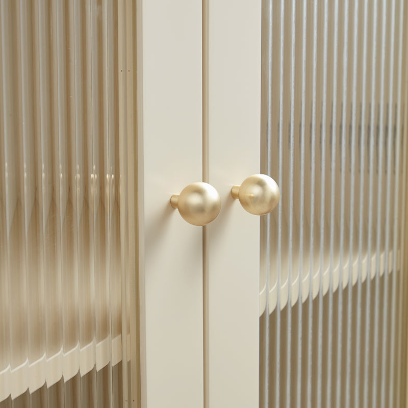 Mackenzie 0.6m Cream White Bookcase Bookshelf/Storage Rack Multiple Size