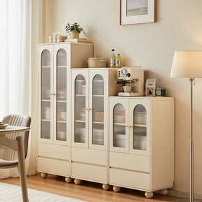 Mackenzie 0.6m Cream White Bookcase Bookshelf/Storage Rack Multiple Size