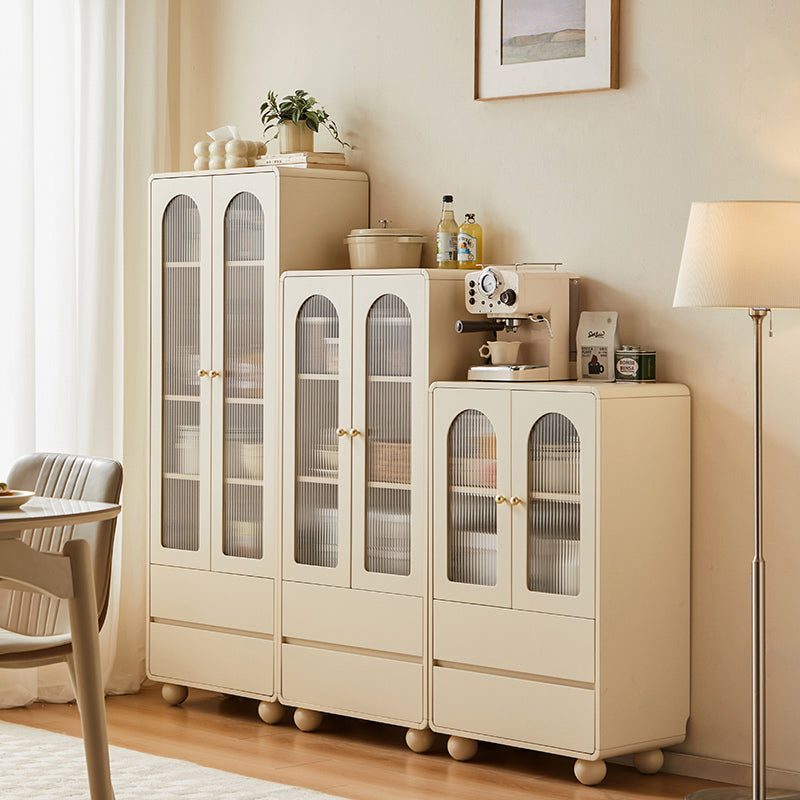 Mackenzie 0.6m Cream White Bookcase Bookshelf/Storage Rack Multiple Size