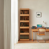 Callan Expandable Corner Bookcase Modular Display Shelf & Storage