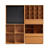 Flint Floor-standing Modular Storage Cabinet Chest Set for Home
