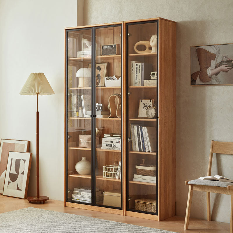 Kathleen Rubberwood Bookcase Modular Display Shelf & Storage Multiple Size