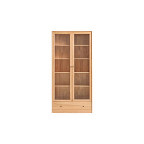 Kathleen Rubberwood Bookcase Modular Display Shelf & Storage Multiple Size