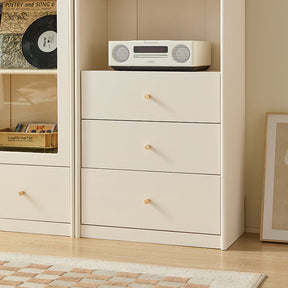 Jacob Rubberwood Bookcase Modular Display Shelf & Storage Multiple Size
