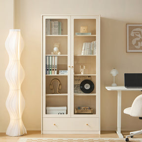 Jacob Rubberwood Bookcase Modular Display Shelf & Storage Multiple Size