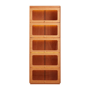 Veronica 0.6m/0.8m Floor-standing Floor Bookcase Bookshelf/Storage Rack With Lighting