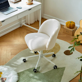 Jeffrey Armless Chair/Rolling Chair/Adjustable Height Office Chair
